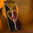 Heart lock screen icon