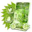 プログラムのアイコン：Green Floral Launcher The…