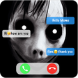 أيقونة البرنامج: Momo Creepy Fake Call Vid…