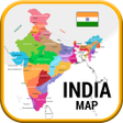 程序图标：india map - in hindi with…