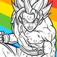 プログラムのアイコン：Dragon Super Coloring Boo…