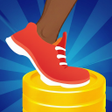 أيقونة البرنامج: Smart Pedometer: Daily Wa…