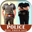 Police Dual Suit Photo Editor