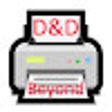 Ikon program: D&DBeyond Print Enhancer