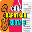 プログラムのアイコン：Cara Dapatkan Kuota 3