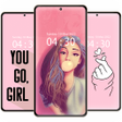 Ikona programu: Girly Wallpaper Aesthetic
