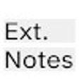 Icoon van programma: Extension Notes