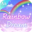 Rainbow Dream for FlipFont