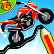 プログラムのアイコン：Road Draw Hill Climb Moto…