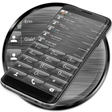 Иконка программы: Dialer Theme Brushed Glas…
