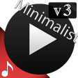プログラムのアイコン：Poweramp v3 skin minimali…