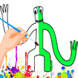 Ikona programu: rainbow friends coloring …