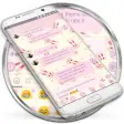 SMS Messages Rabbit Pink Theme