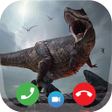 程序图标:Dinosaur Video Call Simul…
