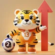 Icoon van programma: Lotto Book:Tiger Stock