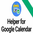 Ícone do programa: Helper for Google Calenda…