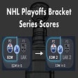 NHL Playoffs Bracket - Series Scores