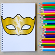 Icon of program: How to Draw Party Mask St…