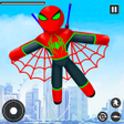أيقونة البرنامج: Stickman Super Rope Hero …