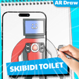 Draw AR : Skibi Toilet Monster