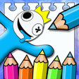Icoon van programma: Rainbow Friends Coloring …