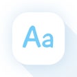 أيقونة البرنامج: Fonts Editor - Fonts Keyb…