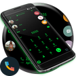 程序图标：Flat Black Green Dialer T…