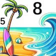 프로그램 아이콘: Beach Color Paint By Numb…
