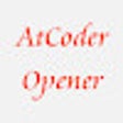ไอคอนของโปรแกรม: AtCoder Opener
