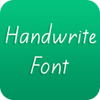 Icon of program: Handwrite Font for Oppo p…