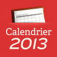 Calendrier mensuel 2013