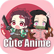 أيقونة البرنامج: Cute Sticker Anime Demon …