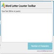 Icon of program: Word Letter Counter