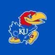 Symbol des Programms: Kansas Jayhawks