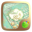 程序图标：Mint & Gold GO Keyboard t…