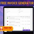 Ícone do programa: Free Invoice Generator - …