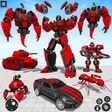 Ícone do programa: Flying Ghost Robot Car Ga…