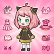 ไอคอนของโปรแกรม: Dress Up Doll: Chibi Make…