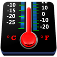 أيقونة البرنامج: Real Mercury Thermometer