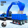 プログラムのアイコン：Snow Excavator Road Truck…
