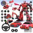 Ícone do programa: Flying Car Transformer Ga…
