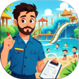 أيقونة البرنامج: Waterpark Creator Simulat…