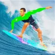 Beach Water Surfing Fun Race