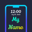 أيقونة البرنامج: Name wallpaper maker in s…