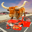 プログラムのアイコン：Angry Bull City Attack: W…
