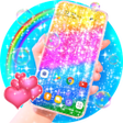 Rainbow Glitter Keyboard  Liv