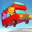 Ikon program: Dinosaur Bus: Kids Car Ga…