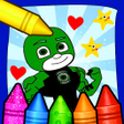 Icon of program: Pj Coloring Blue Cat Hero…