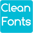 Ikona programu: Clean Fonts for FlipFont