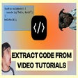 Pixelcode AI - Extract code from video tutorials